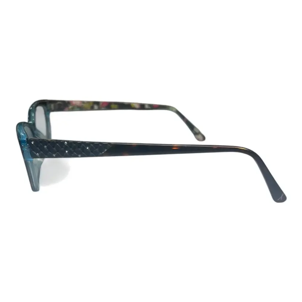 Vera Bradley VB Jasmine Eyeglasses Frame Women Brown Tortoise Full Rim 54-16-138
